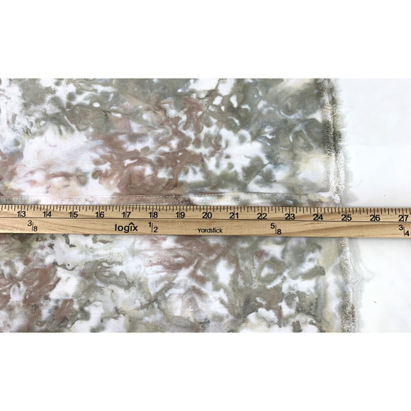 Wild Fable Bib Overall Skirt Womens Small Tie Dye White Denim Raw Hem Casual - Picture 9 of 10